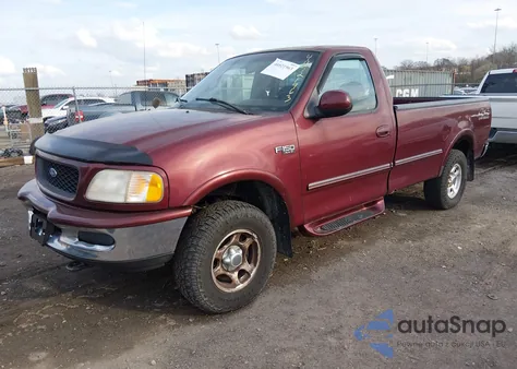 1997 Ford F-150 Lariat/Standard/Xl/Xlt from USA, damaged, VIN 1FTDF18W4VNA73414